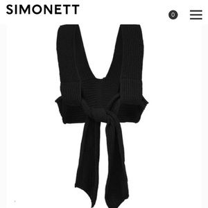 Simonnet Wrap Top Cover Up